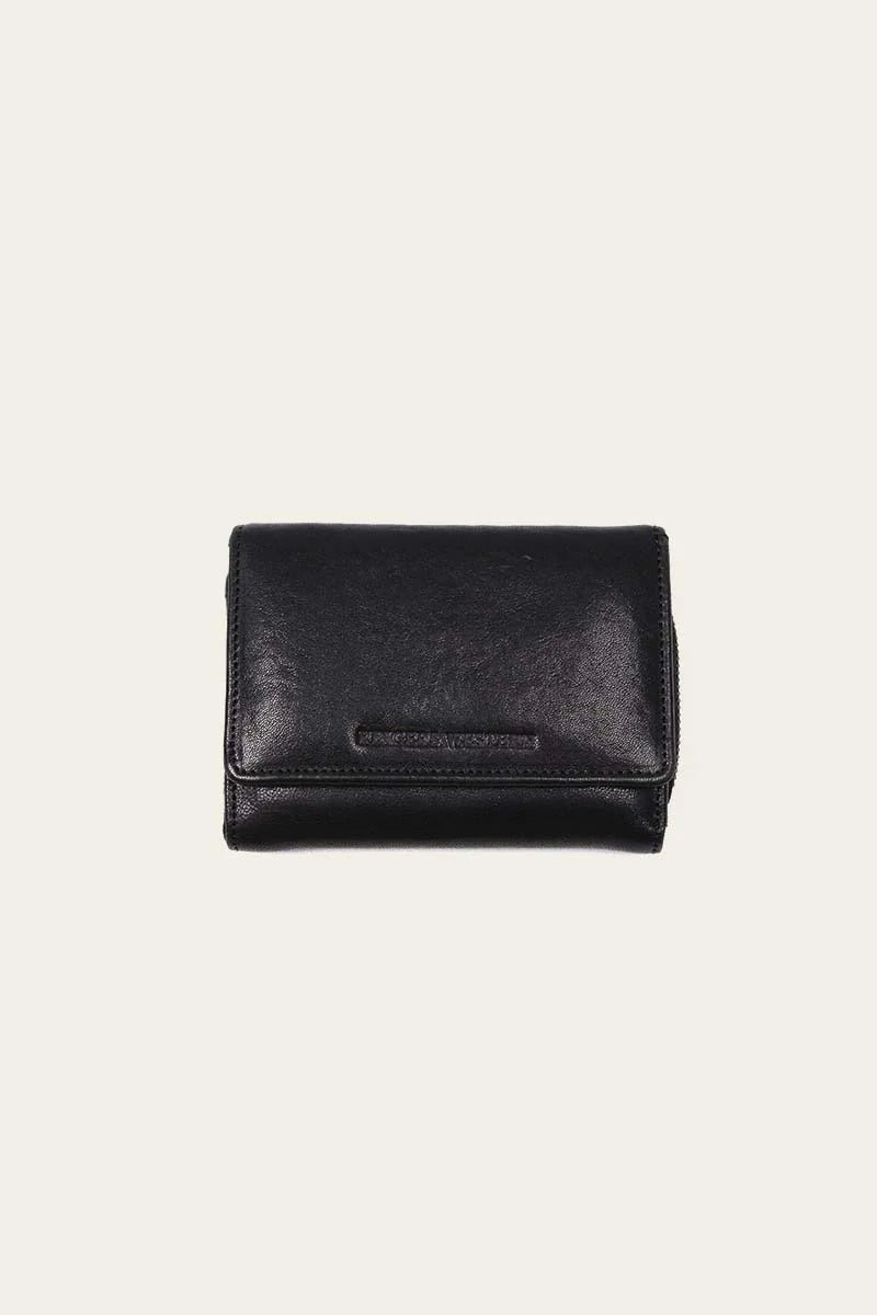 Small black shop women's wallet