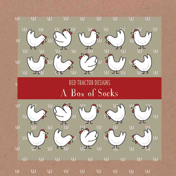 Red Tractor Designs - Boxed Socks - Chooks