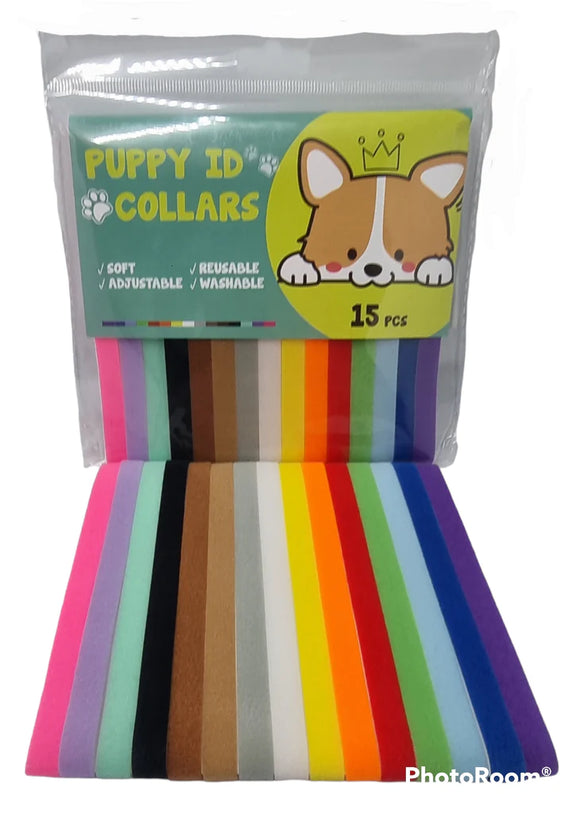 Puppy ID Collars - Velcro