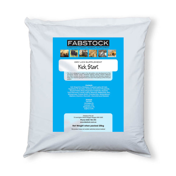 Fabstock Kick Start 25kg