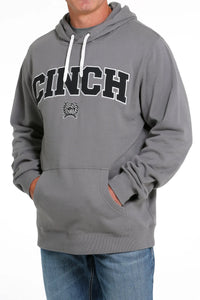 Cinch Mens Hoodie - Grey