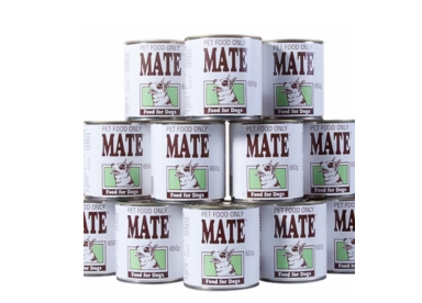 Mate dog Food Tins