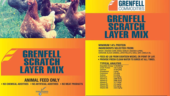Grenfell Scratch Layer Mix 20kg