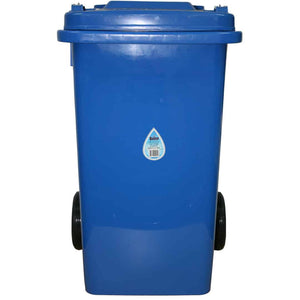 Feed Bin - Blue Wheelie Bin - 100 litre