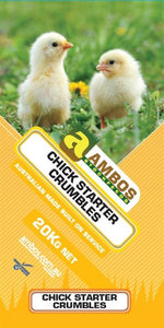 Ambos Chick Starter Crumbles 20kg