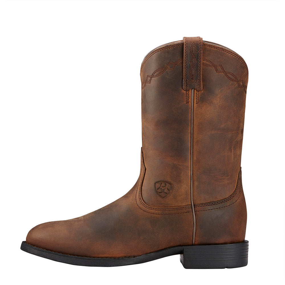 Ariat heritage roper square toe hot sale