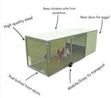 Chicken Coop - Aussie Chicken Tractor