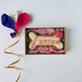 Dog Treats - Happy Birthday Bone Biscuit - Golden Barkery