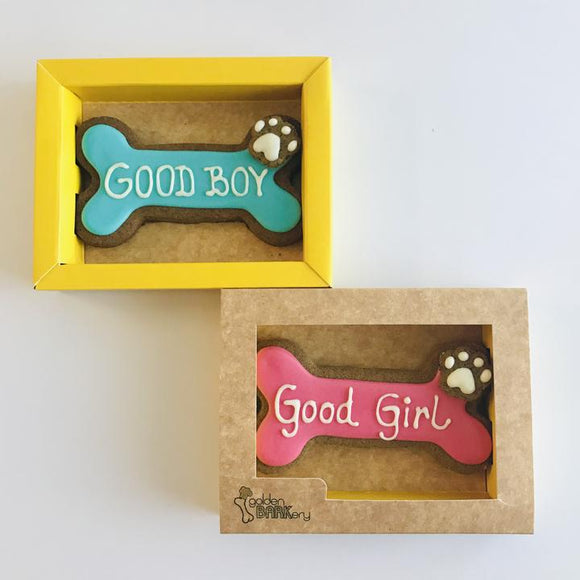 Dog Treats - Good Girl and Good Boy Bone Biscuits