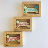 Dog Treats - Happy Birthday Bone Biscuit - Golden Barkery