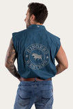 Ringers Western Hawkeye Mens Sleeveless Work Shirt