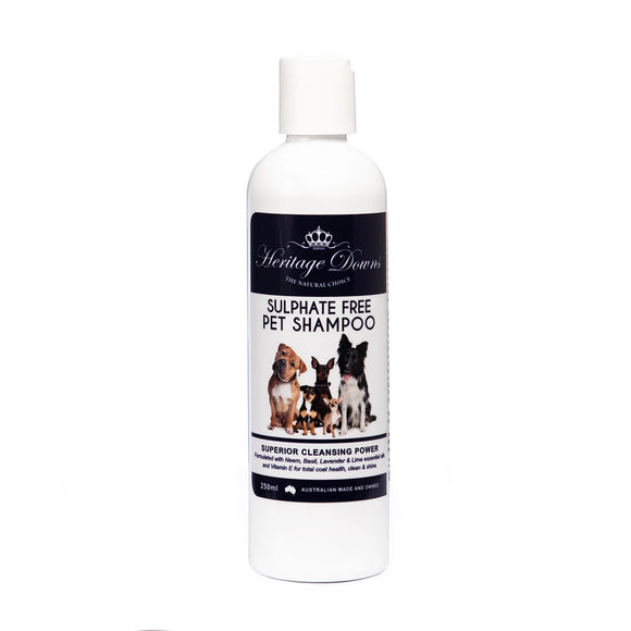 Heritage Downs Neem Basil & Lavender Pet Shampoo - 250ml