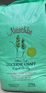 Nitschke's Lucerne Chaff - 25kg