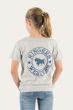 Ringers Western Signature Bull KIDS Classic T-Shirt - Grey Marle
