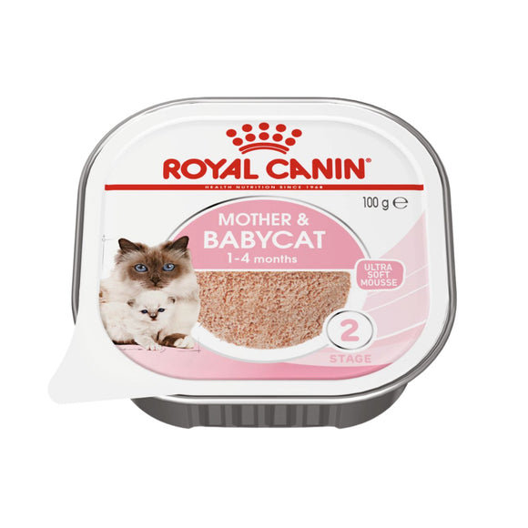 Royal Canin Mother & Baby Cat Food - Wet - 6 x 100gm