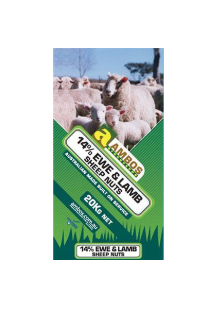 Ambos 14% Lamb and Ewe Pellets 20kg