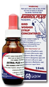 Avitrol Plus Bird Wormer 25ml Syrup