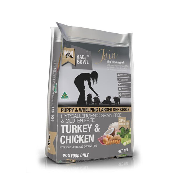 MFM Puppy Turkey & Chicken - Grain & Gluten Free (Large Kibble)